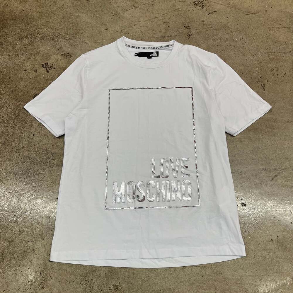 Love Moschino Logo Box T Shirt